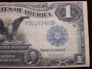 1899 $1 Silver Certificate Fr - 229a Cga Very Fine 20 Very Scarce photo