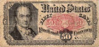 United States Fractional Bank Note 