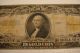 Authentic 1922 U.  S.  A.  20$ Gold Certificate Bill 1 - 22 Large Size Notes photo 1