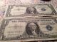 1957 A And B Silver Certificates. Small Size Notes photo 1