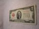 1928 - G Two Dollar Us Bank Note Red Seal Stamp Circulated Small Size Notes photo 6
