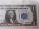 1934 $1 Silver Certificate Fancy Back Uncirculated Fr2674 Error Note Small Size Notes photo 1