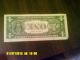 Uncirculated 1974 One Dollar Federal Reserve Note Serial G19248361e Chicago Small Size Notes photo 1