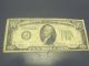 1934 U.  S Ten Dollars Federal Reserve Note Green Seal Small Size Notes photo 1