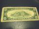 1934 U.  S Ten Dollars Federal Reserve Note Green Seal Small Size Notes photo 2