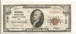 1929 $10 National Bank Note (s15) photo