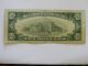 1950c Ten Dollar ($10.  00) Federal Reserve B Series Note With Low Low Serial Small Size Notes photo 1