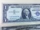 1957 $1 Star And 1953a $5 Dollar Silver Certificate Small Size Notes photo 3