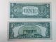 1957 $1 Star And 1953a $5 Dollar Silver Certificate Small Size Notes photo 7