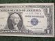 Silver Certificate Blue Seal One Dollar 1957 A Star Note Small Size Notes photo 1