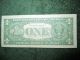 Silver Certificate Blue Seal One Dollar 1957 A Star Note Small Size Notes photo 3