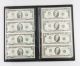 Two Sheets Of Four (4) Uncut Bills: 2003 $10 Star Notes And 2003 $2 Notes Small Size Notes photo 2