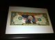 Washington Full Colorized 1 Dollar Bill Uncirculated Usa Note - Gift Small Size Notes photo 1