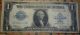 1923 $1 Blue One Dollar Silver Certificate 
