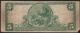1902 1st National Bank Of Brookhaven Mississippi $5.  00 Note.  Rare Bank Paper Money: US photo 1