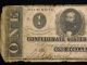 1862 $1 Dollar Confederate Paper Note Very Circulated Civil War Era Paper Money: US photo 2