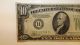 Series Of 1934 - A $10 York B Green Seal Federal Reserve Note Small Size Notes photo 4