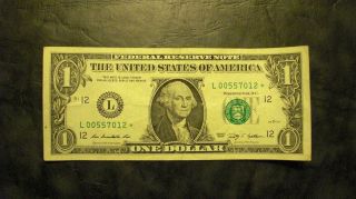 2009 Star Dollar Low Serial Number photo