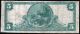 1902 First National Bank Of Pontotoc Mississippi $5.  00 Note. Paper Money: US photo 1