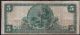 1902 Delta National Bank Of Yazoo City Mississippi $5.  00 Note. Paper Money: US photo 1