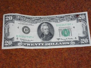 $20 Bill Series 1963 photo