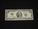 1976 $2 Dollar Bill Serial Number B 64070503 A Small Size Notes photo 1