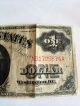 United States U.  S.  Legal Tender Note 1917 $1 One Dollar Large Note Large Size Notes photo 3