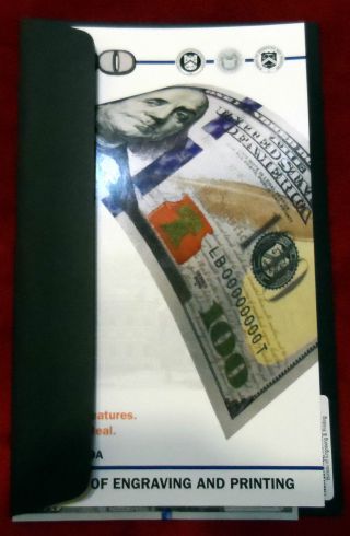 2009a $100 4 Subject Sheet Uncut (atlanta District) Uncirculated photo