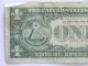 1963b One ($1.  00) Dollar Federal Reserve L Series Low Serial Note Small Size Notes photo 4