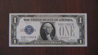 1928 Us $1 Silver Certificate photo