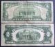 One 1928b $5 & One 1928f $2 Red Seal United States Note (d75495872a) Small Size Notes photo 1