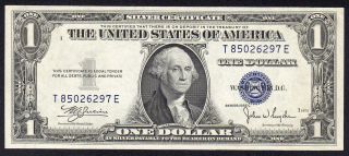 $1 1935 C 1 T/e Block Blue Seal Silver Certificate photo