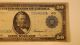 Series Of 1914 Large Cleveland $50 Federal Reserve Note Large Size Notes photo 2