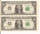 Uncut Sheet $1 X 2 Legal Usa 1 Dollar Currency Notes - Gift Money - Usa Small Size Notes photo 1