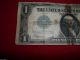 U.  S.  Dollar 1923 Series B Circulated Large Note Dollar Bill With Blue Seals Large Size Notes photo 1
