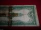U.  S.  Dollar 1923 Series B Circulated Large Note Dollar Bill With Blue Seals Large Size Notes photo 7