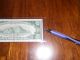 1963 $10 Bill With A Print Error On The Back Paper Money: US photo 2