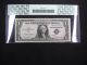 1$ 1935d Unique Obstruction Error Pcgs45 Ppq Paper Money: US photo 2