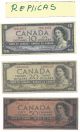 Novelty Canada $1,  $2,  $5,  $10,  $20,  $50,  $100,  1,  000 Replica Dollar Bills Paper Money: US photo 1