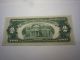1953 B Star United States Two Dollar Bill (03284805 A) Lot183 Small Size Notes photo 1