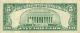 $5 United States Note,  Series 1963 Small Size Notes photo 1