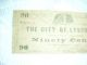 City Of Lynchburg Virginia 90 Cents Tax Note - May 1 1862 Civil War Era No.  4829 Paper Money: US photo 3