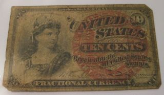 United States Fractional Bank Note 