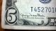 1934 D $5 Dollar Silver Certificate Blue Seal Small Size Notes photo 4