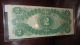 1917 $2 Dollar Red Seal Us Bill / / Really Bill Small Size Notes photo 1