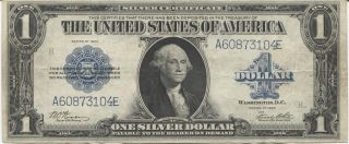Series 1923 Large Size $1 Silver Certificate photo