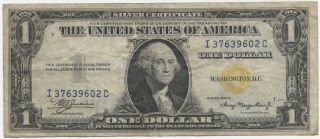 Series 1935 A $1 North Africa Silver Certificate photo
