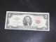 1963 - A U S Paper Money $2.  00 Two Dollar United States Red Seal Bill Unc - Fr 1514 Small Size Notes photo 1