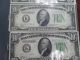 1934c 3 Dallas & 1 Sf Us Ten Dollar $10 Federal Reserve Notes Vf Small Size Notes photo 3