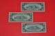 Three 1963 A Uncirculated $10.  00 Fowler Notes Small Size Notes photo 1